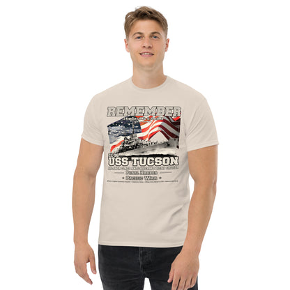 USS TUCSON CL-98 Anti-Aircraft Light Cruiser t-shirt