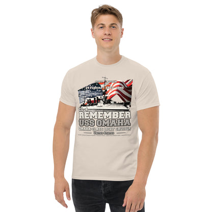 USS OMAHA CL-4 Light Cruiser Veterans Classic T-Shirt, Comancha t-shirts,