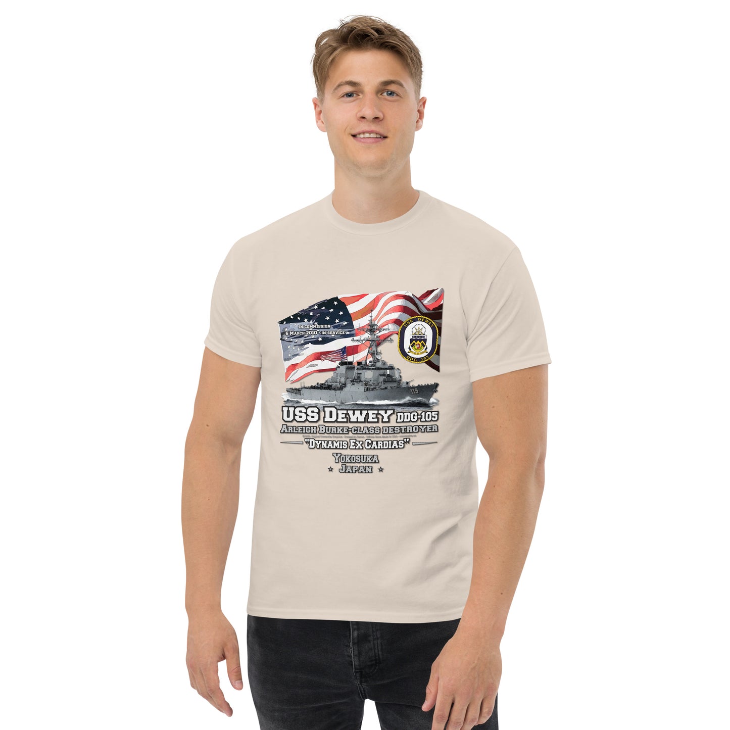 USS DEWEY DDG-105 Destroyer t-shirt