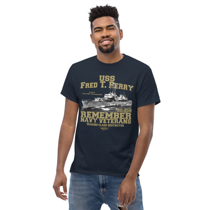 USS Fred T. Berry DD-858 Destroyer t-shirt,