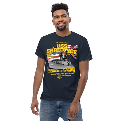 USS Spruance DD-963 tee,