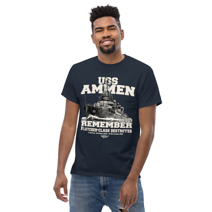 USS Ammen DD-527 Destroyer t-shirt