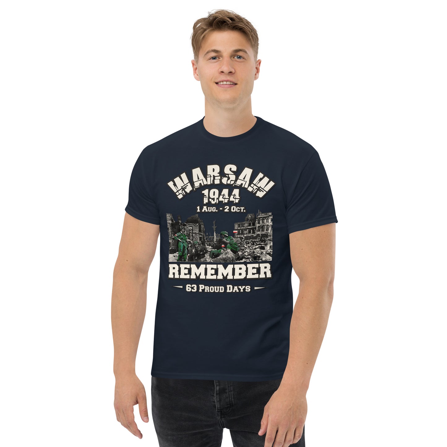 Warsaw Uprising 1944 Polish Proud T-shirt