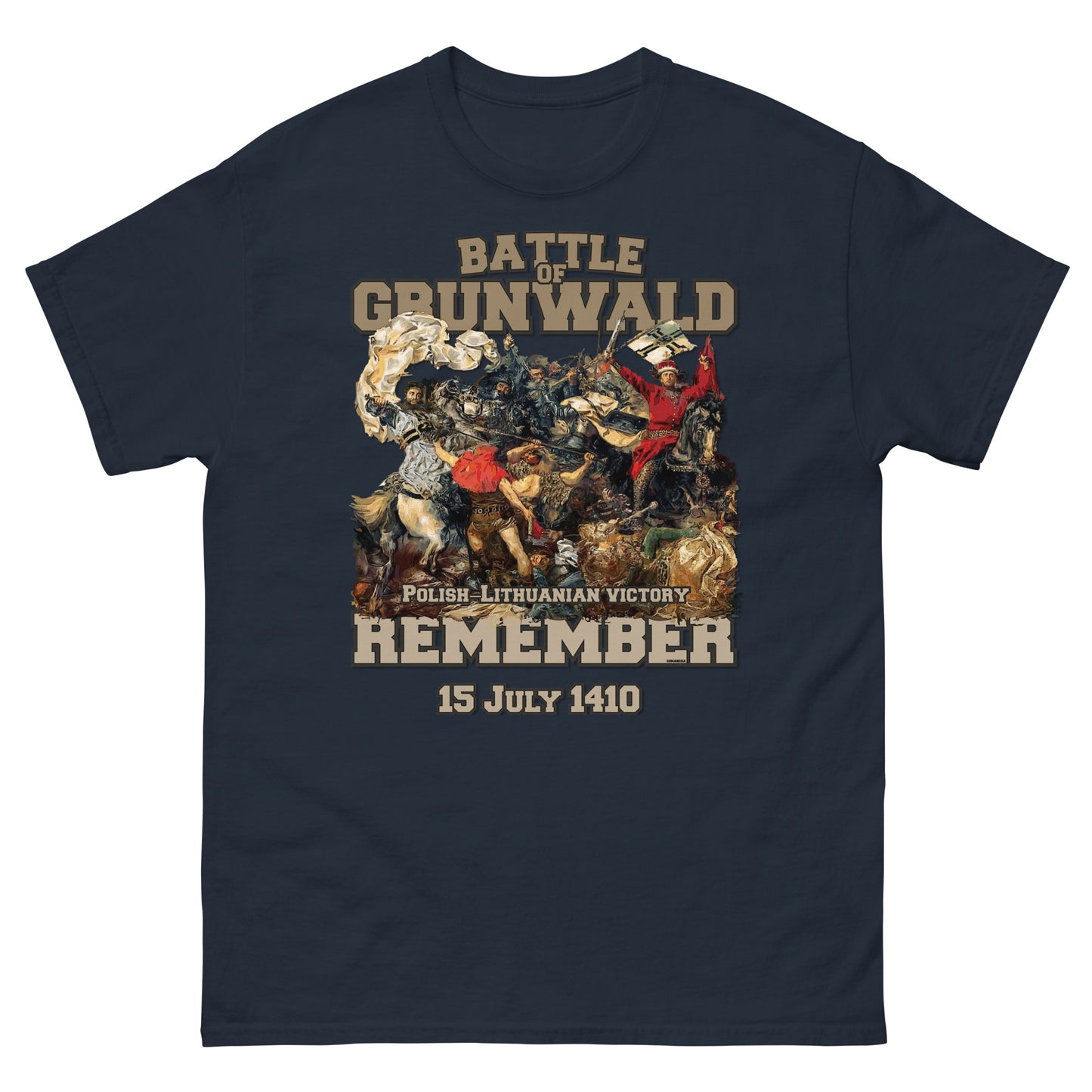 Battle of Grunwald tee, Grunwald 1410 tee, Battle of Grunwald tee,Battle of Grunwald 1410 Polish Proud,Comancha design,