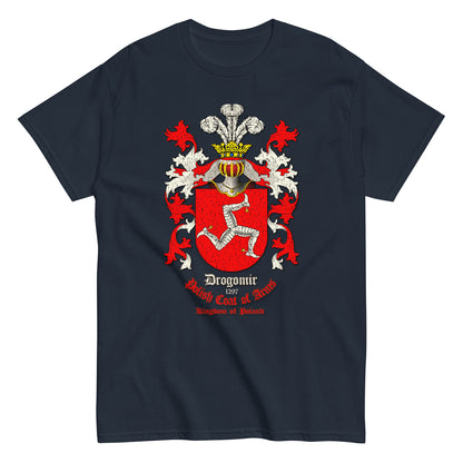 Drogomir Polish Coat of Arms, T-shirt Comancha Design,