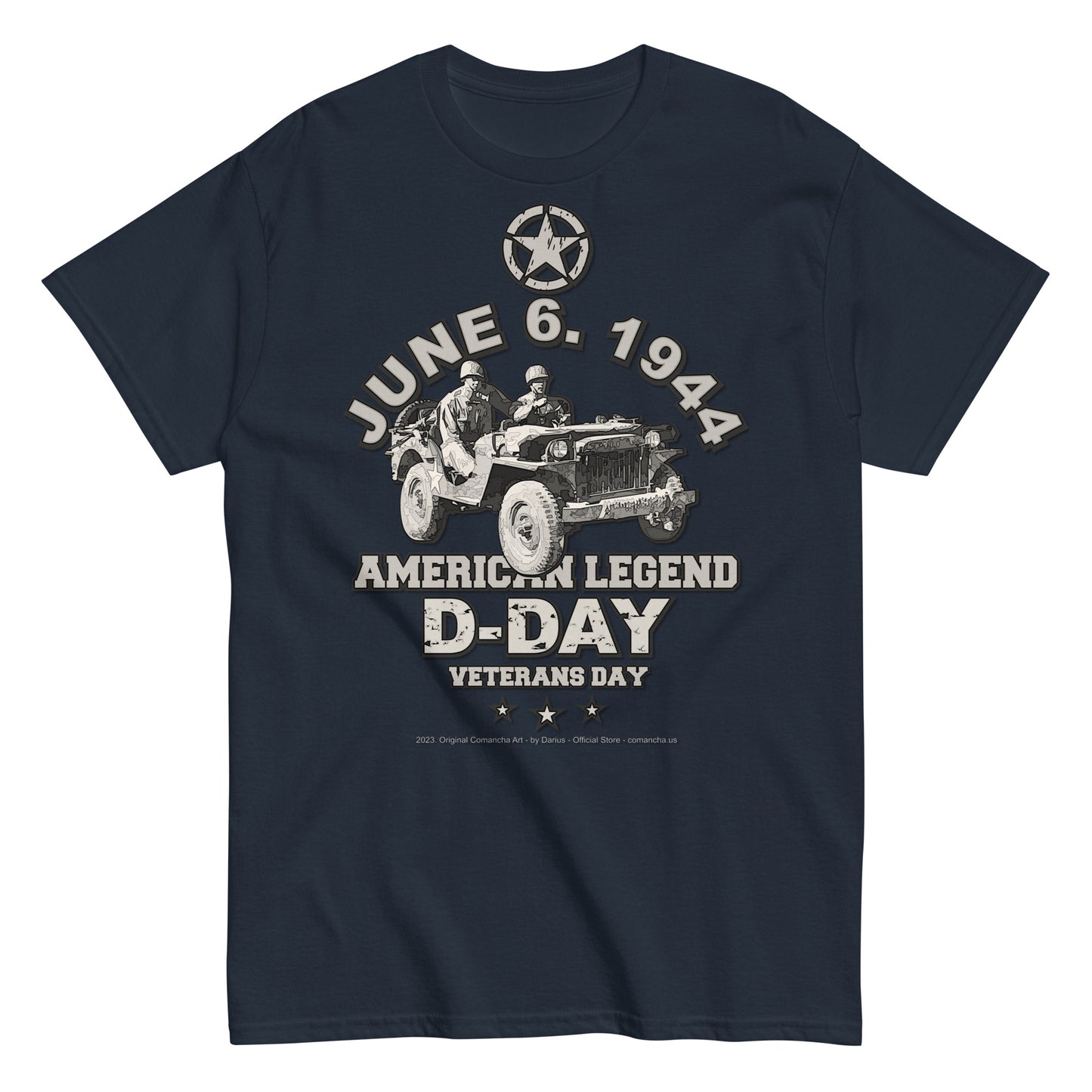 D-DAY American Legend Veterans t-shirt