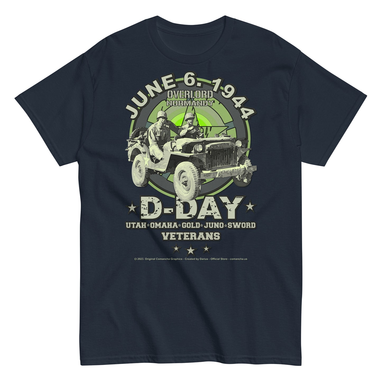 D-Day Veterans June 6 1944, Comancha T-Shirts