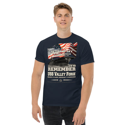 USS VALLEY FORGE CV-45 Aircraft Carrier T-shirt, Comancha T-shirt,