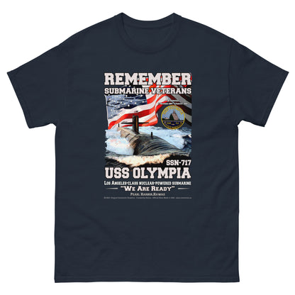 USS OLYMPIA SSN-717 Submarine T-shirt