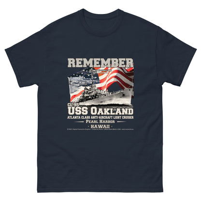 USS OAKLAND CL-95 Light Cruiser T-shirt