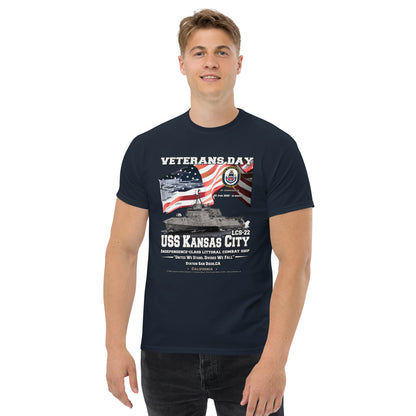 USS KANSAS CITY LCS-22 Littoral Combat Ship T-Shirt