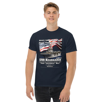 USS KEARSARGE LHD-3 Amphibious Assault Ship Veterans T-Shirt, Comancha T-shirt Store