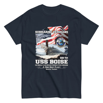 USS BOISE SNN-764 t-shirt, USS BOISE t-shirt, Submarine Veterans t-shirt, Navy Veterans T-shirt, T-Shirt Online Shop,