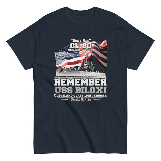 USS BILOXI CL-80 t-shirt, USS BILOXI T-shirt, Veterans Light Cruiser T-shirt, Comancha Navy veterans tee, T-shirt Online Shop,