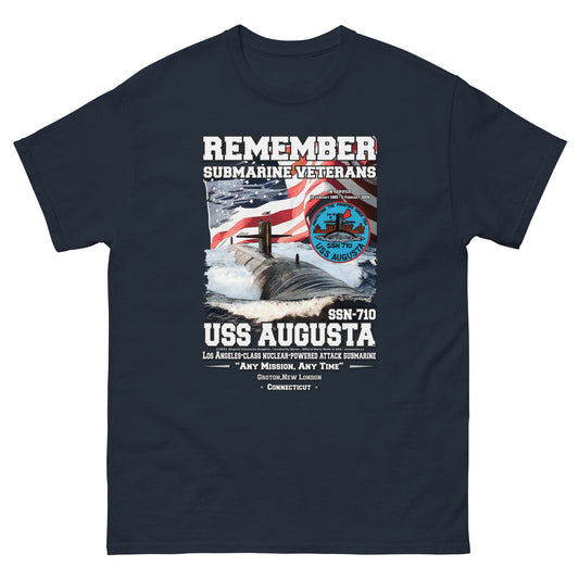 USS AUGUSTA submarine gift, USS AUGUSTA Tee,USS AUGUSTA SSN-710 t-shirt, Submarine Veterans T-shirt, Comancha Navy T-shirts, us navy t-shirt,