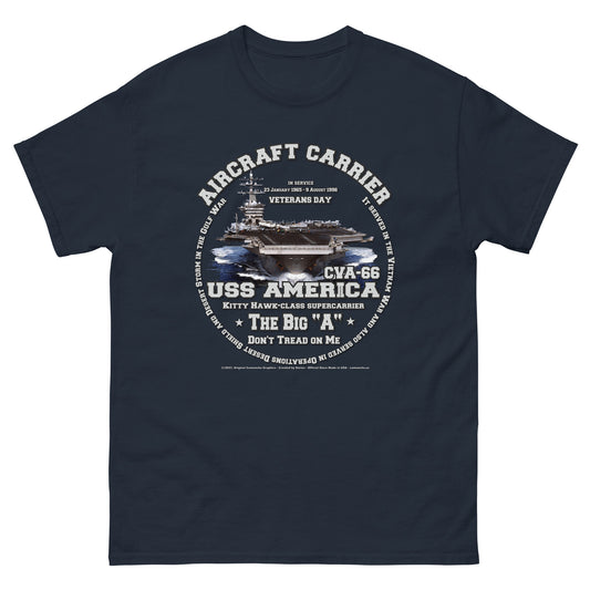 USS AMERICA veterans t-shirt,USS AMERICA CV-66 t-shirt, Aircraft Carrier Veterans T-shirt, Comancha Navy Ship T-shirts, US Navy t-shirt, Navy Veterans T-shirt,