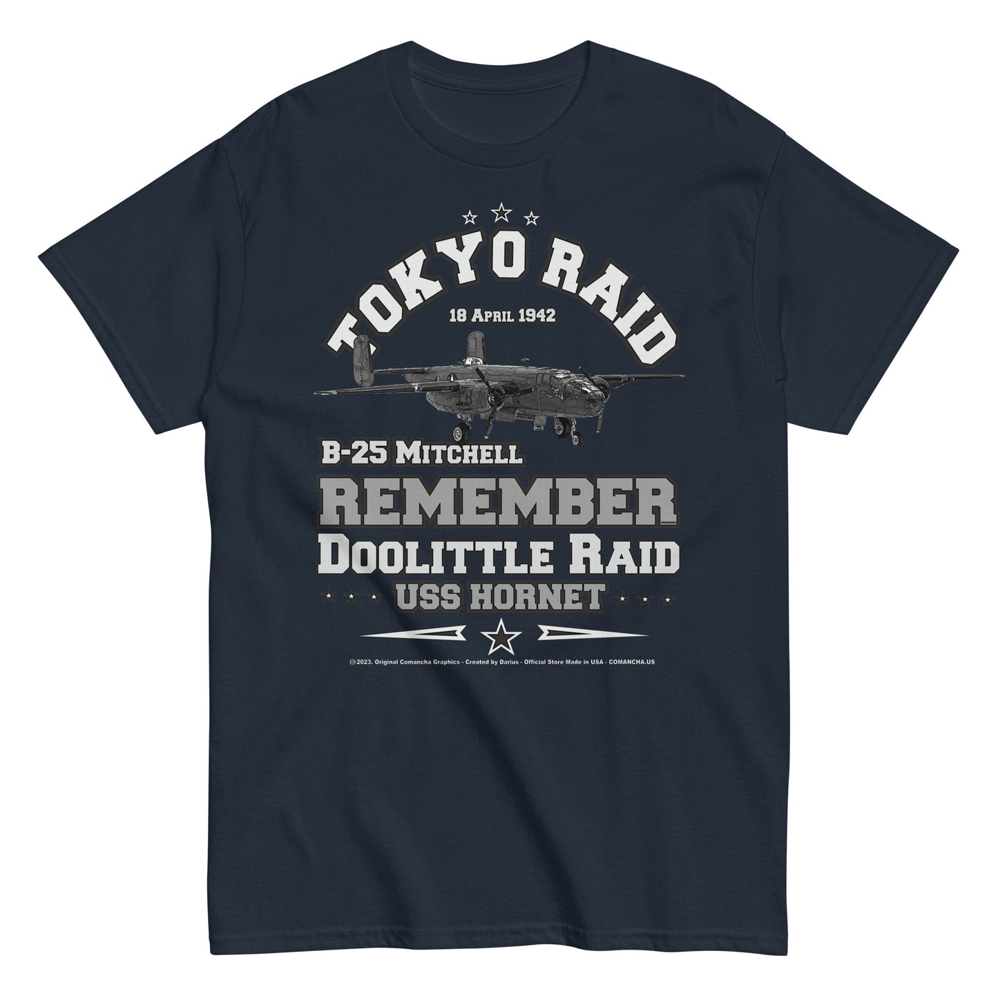 Remember TOKYO RAID t-shirt, Tokyo Raid T-shirt,Remember Doolittle Raiders t-shirt, Tokyo Raid USS Hornet t-shirt,comancha Store,