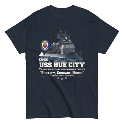 USS HUE CITY CG-66 t-shirt, USS HUE CITY veterans tee,USS HUE CITY CG-66 US Cruiser Veterans T-shirt, US Cruiser Tees, comancha T-shirt Store,