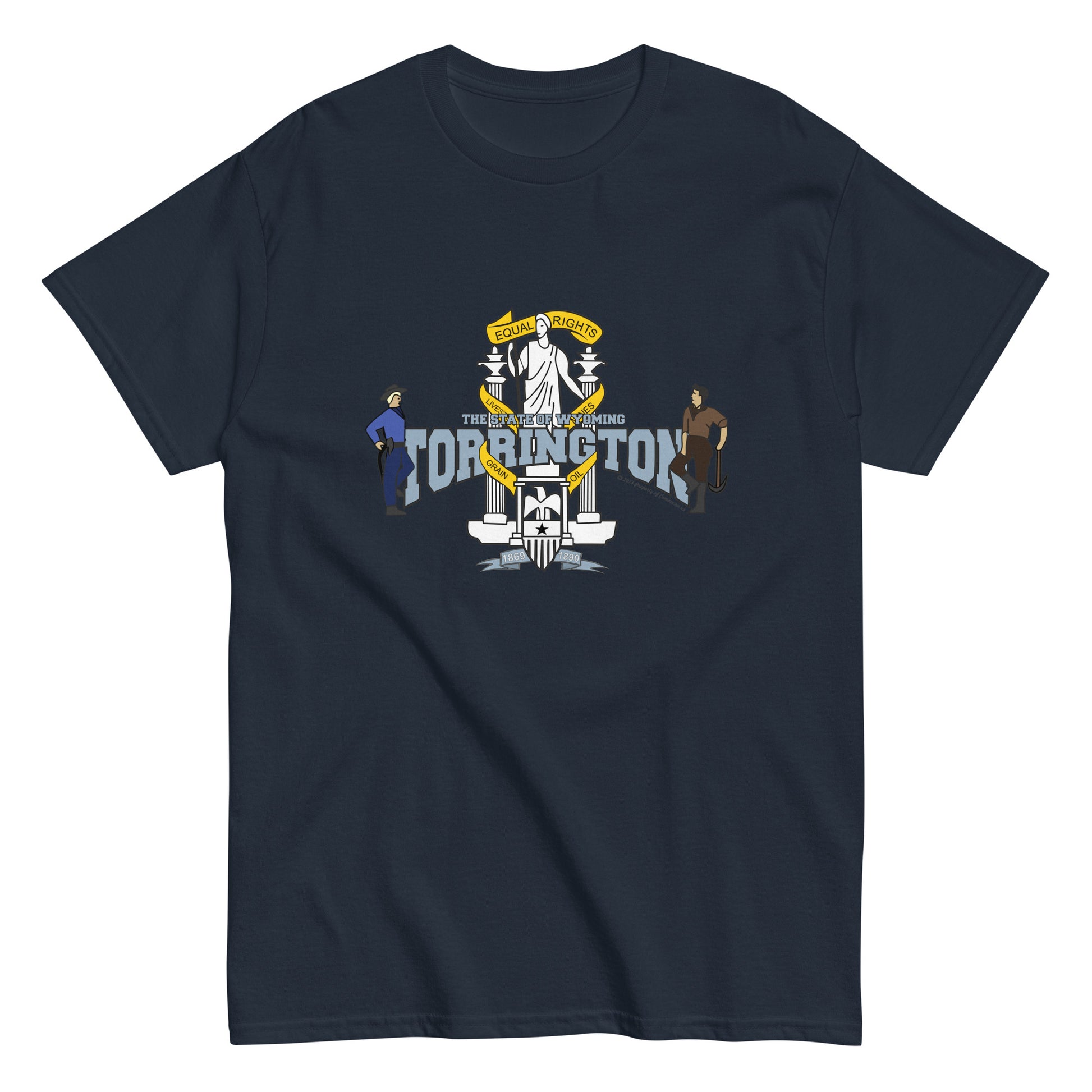 Torrington t-shirt, Wyoming T-shirt Comancha Graphics,