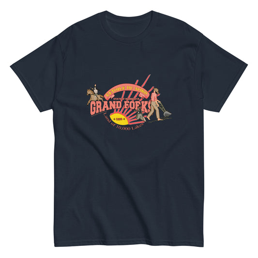 Grand Forks t-shirt,Minnesota t-shirt, Comancha Graphics,