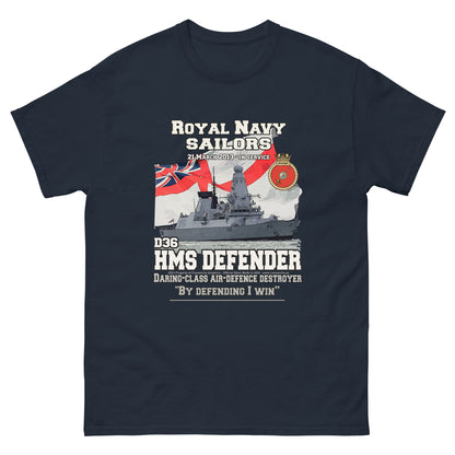 HMS Defender veterans tee,  HMS Defender tee,HMS Defender D36 t-shirt,Destroyer T-shirt, Comancha Graphics,