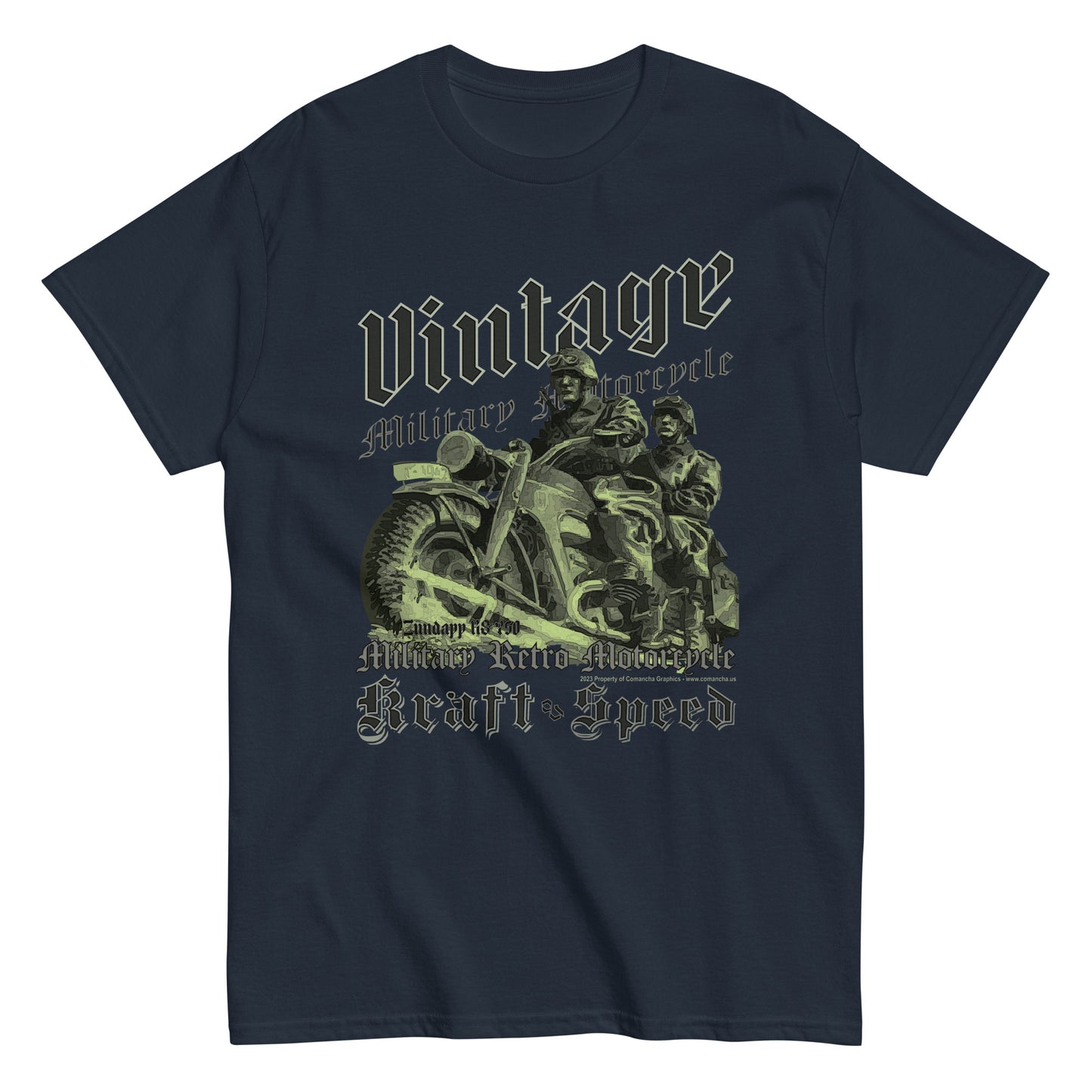 Zundapp KS 750 t-shirt, Zundapp german motorcycle t-shirt,Zundapp ww2 motorcycle tee, Military Motorcycle tee,