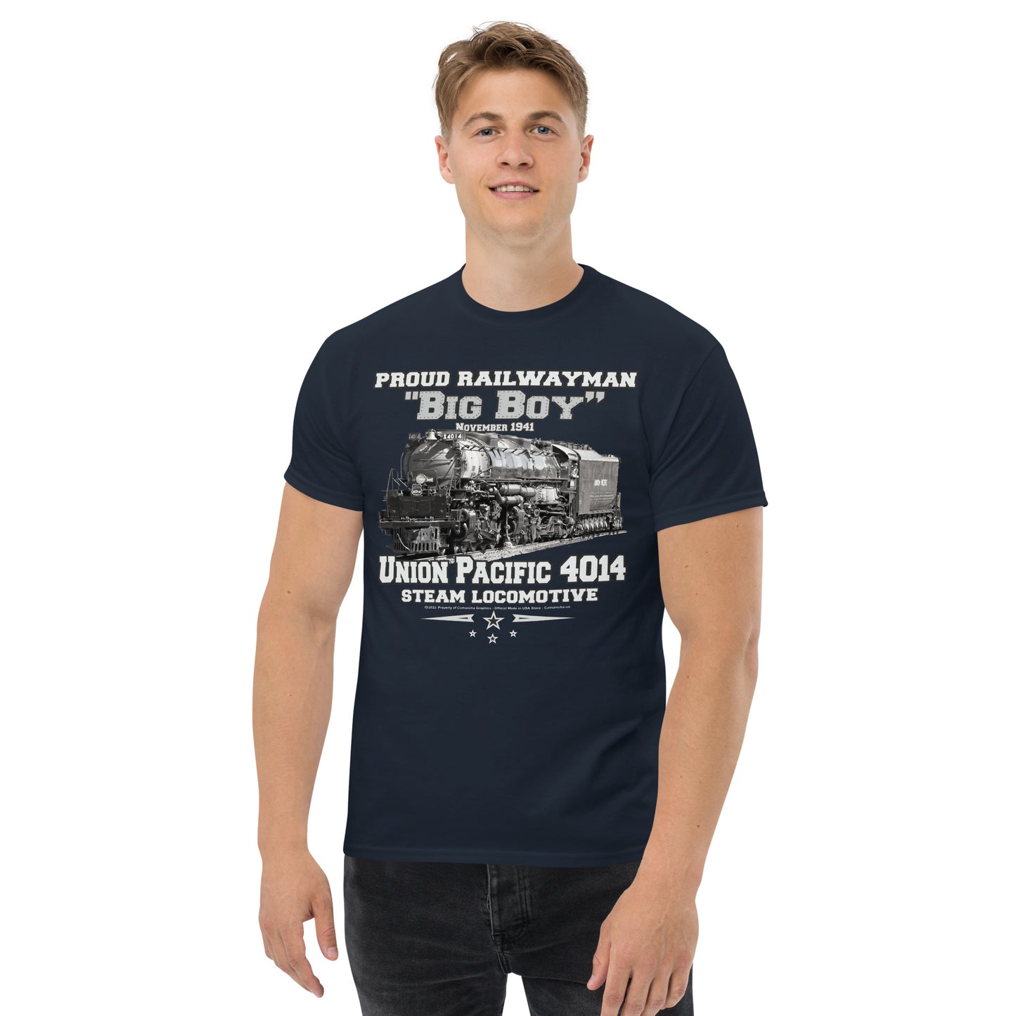 UNION PACIFIC 4014 t-shirt, Steam locomotive tee,UNION PACIFIC 4014 Steam Locomotive t-shirt,