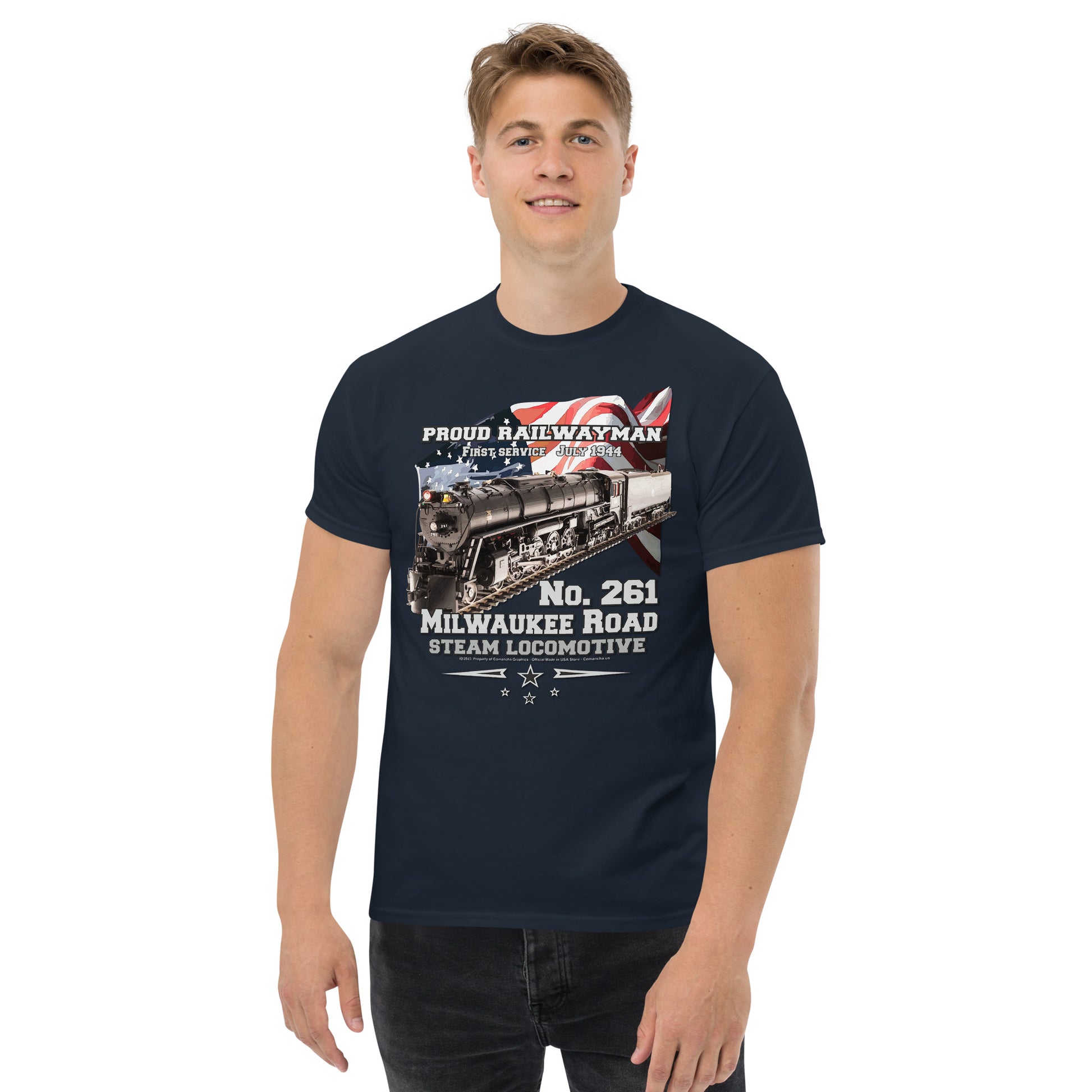 Milwaukee Road t-shirt,Milwaukee Road 261 T-shirt,