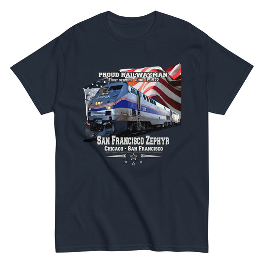 SAN FRANCISCO ZEPHYR Line T-shirt,SAN FRANCISCO ZEPHYR t-shirt, comancha graphics,