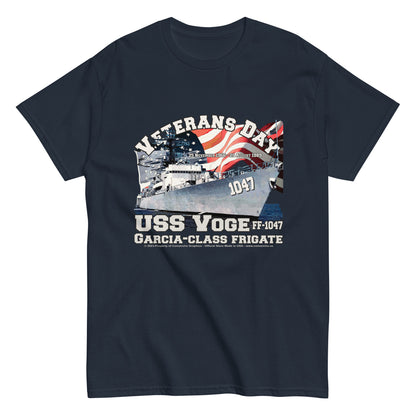 USS VOGE FF-1047 Frigate T-shirt