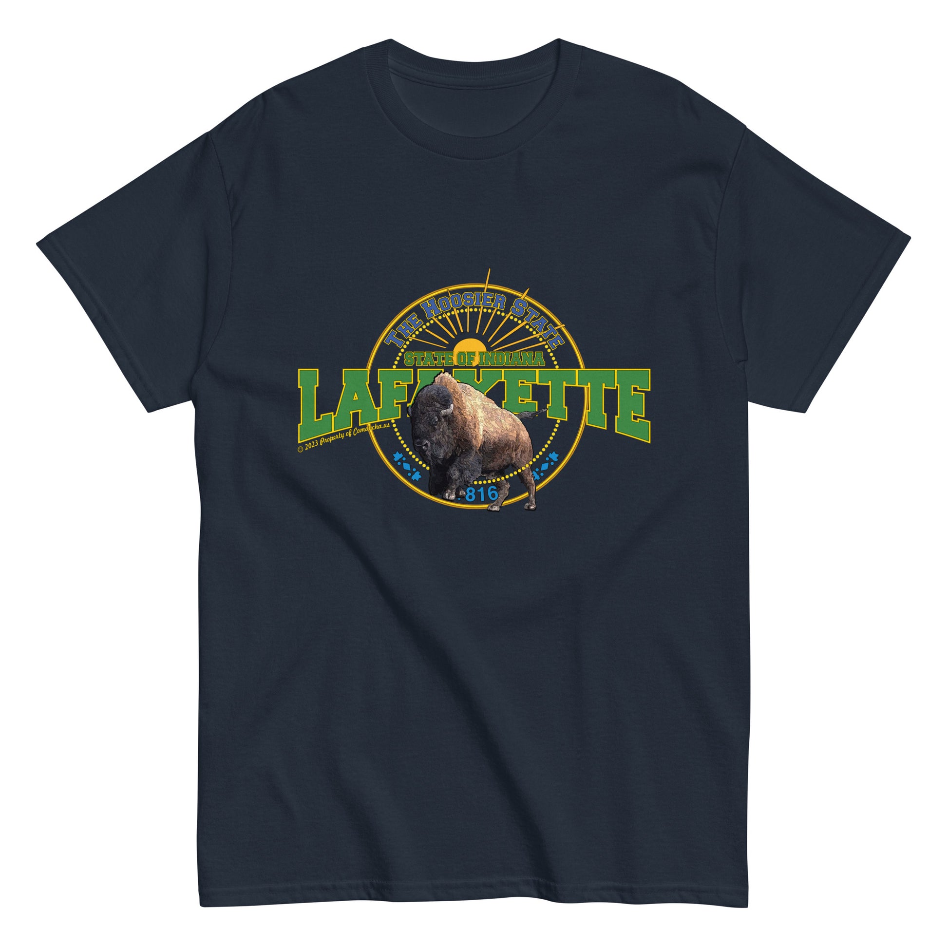 Lafayette City Tee - Indiana State T-shirt, Comancha.us T-shirt,