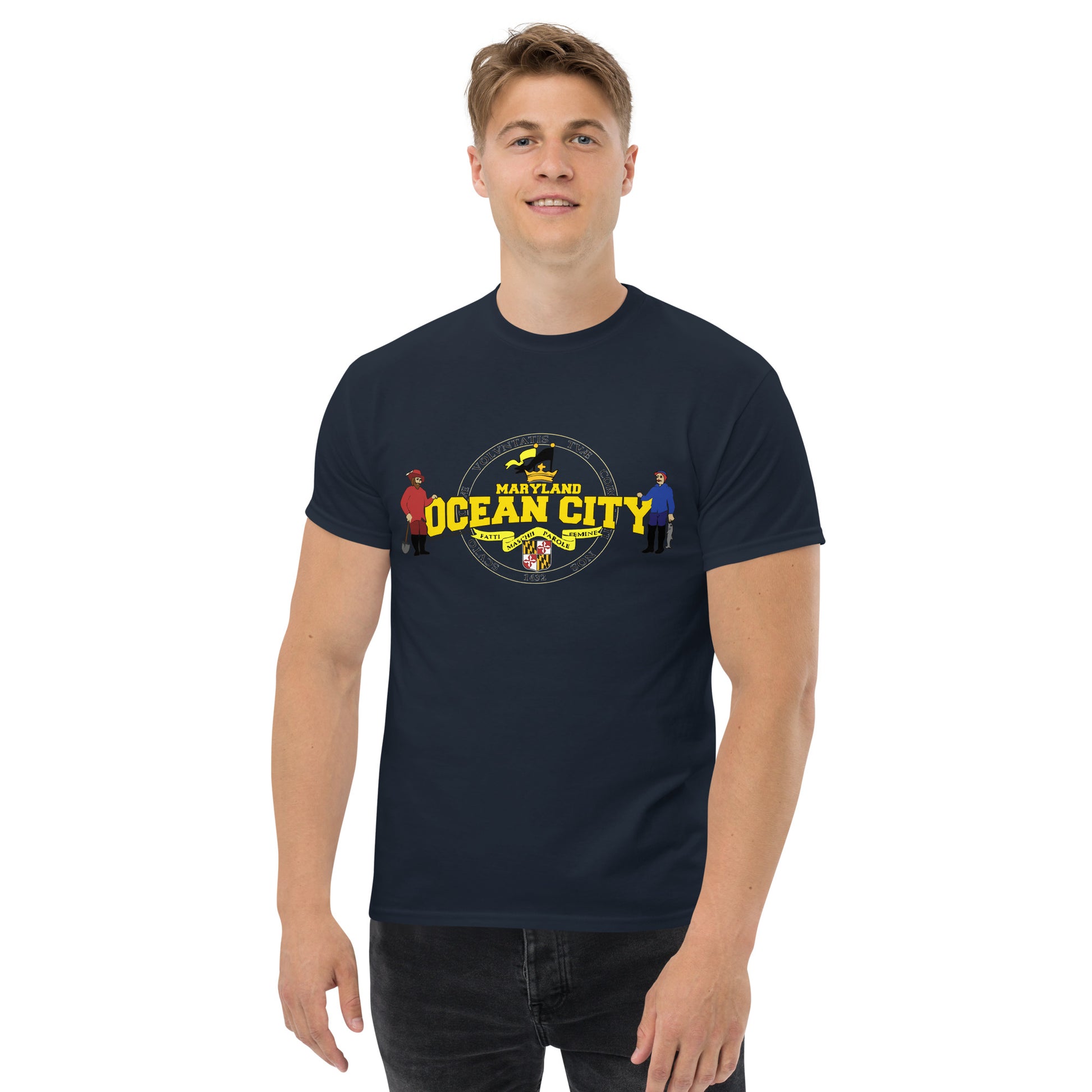 Ocean City Tee, State of Maryland t-shirt, comancha.us Online store,