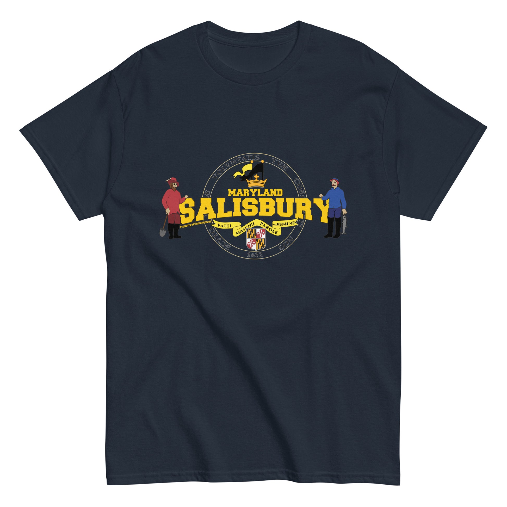 Salisbury Tee, State of Maryland t-shirt, comancha.us Online Store,