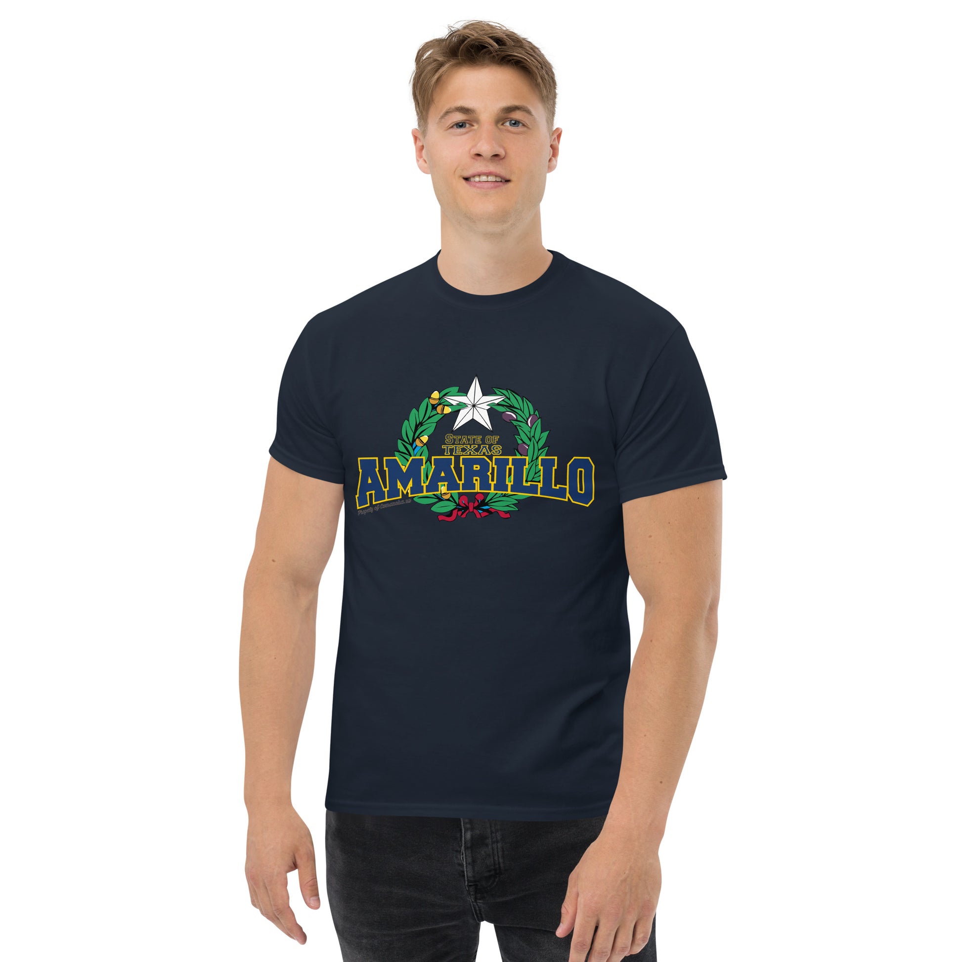 Amarillo State of Texas Tee, Comancha Graphics,