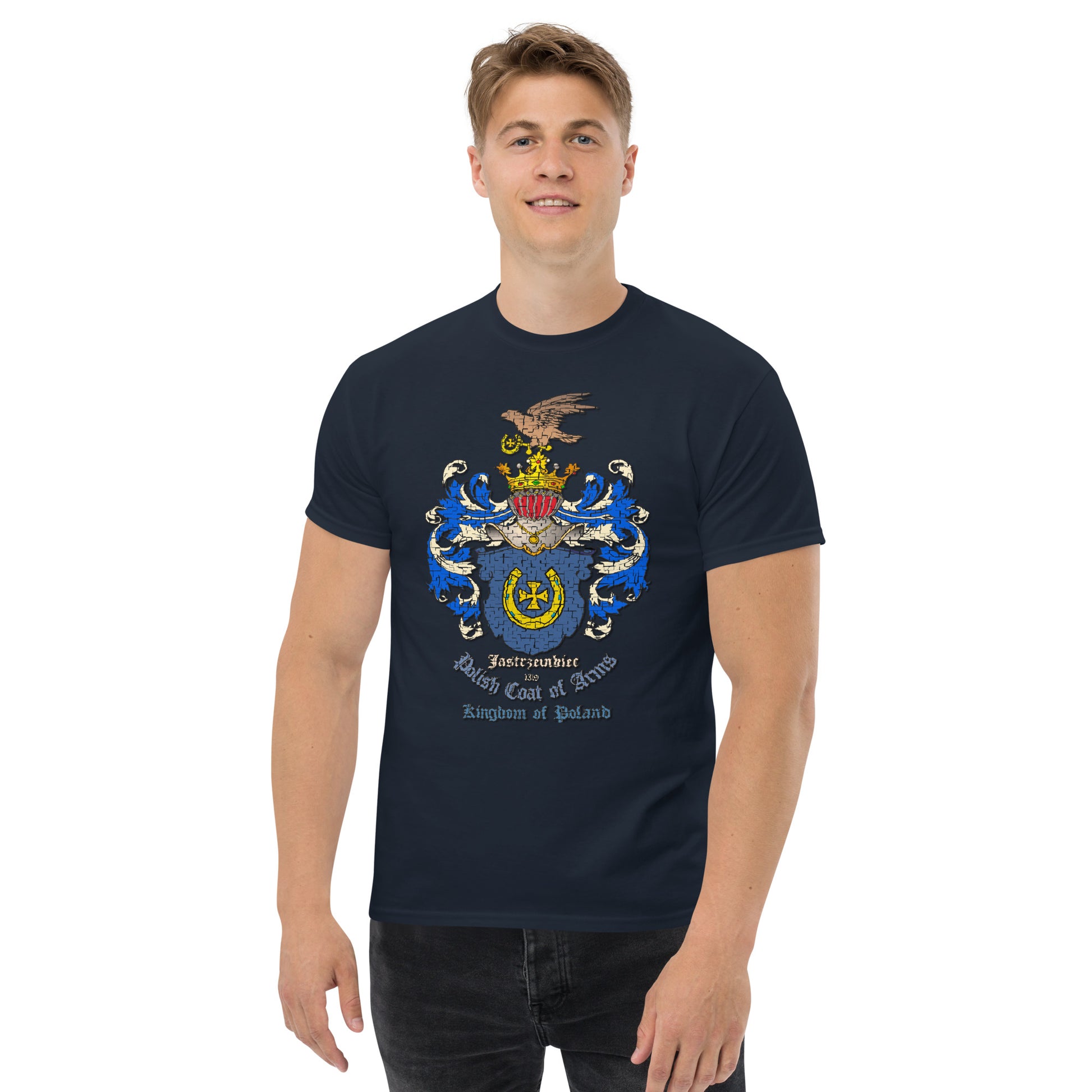 Jastrzebiec Herb Koszulka, Herb Rodowy Koszulka, Jastrzebiec Coat of Arms tee, Comancha graphics tee,