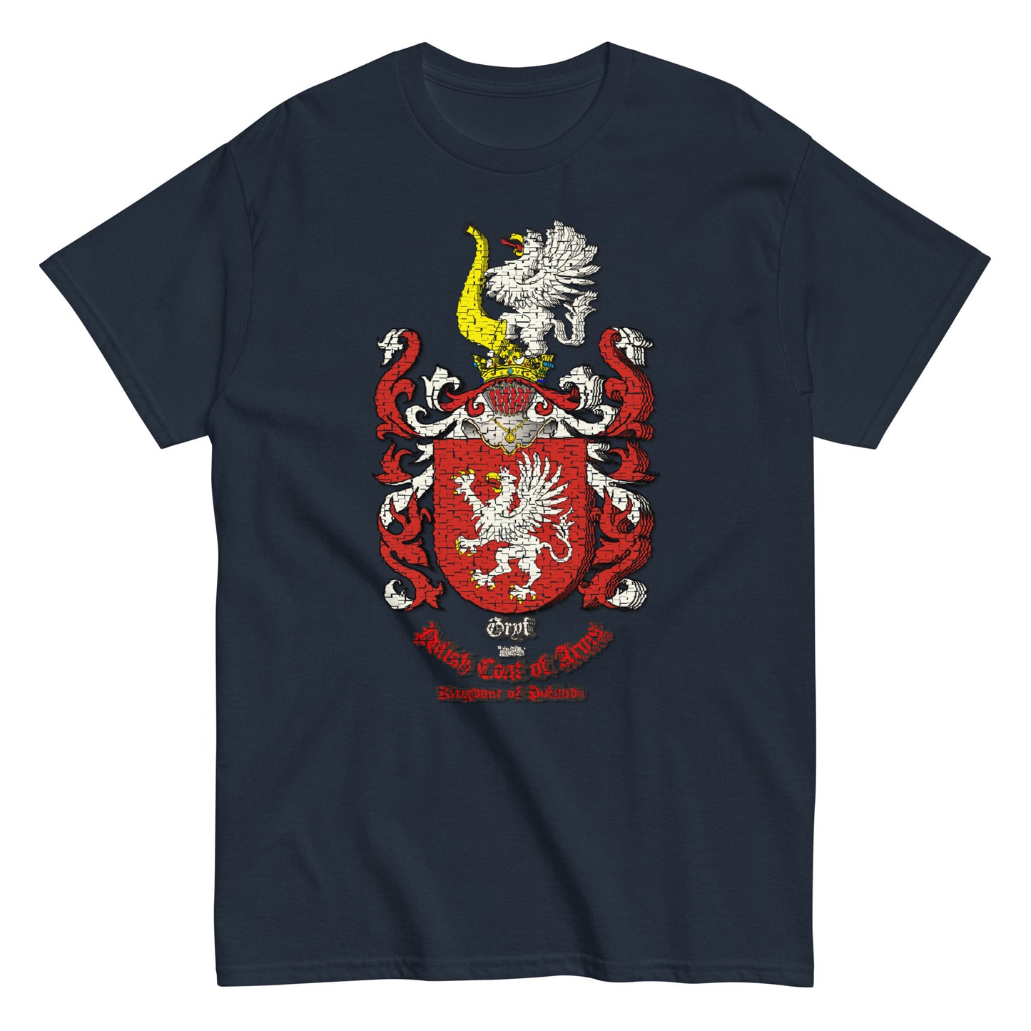 Gryf Herb Koszulka, Herb Rodowy Koszulka, Gryf Coat of Arms tee, Comancha Graphics,