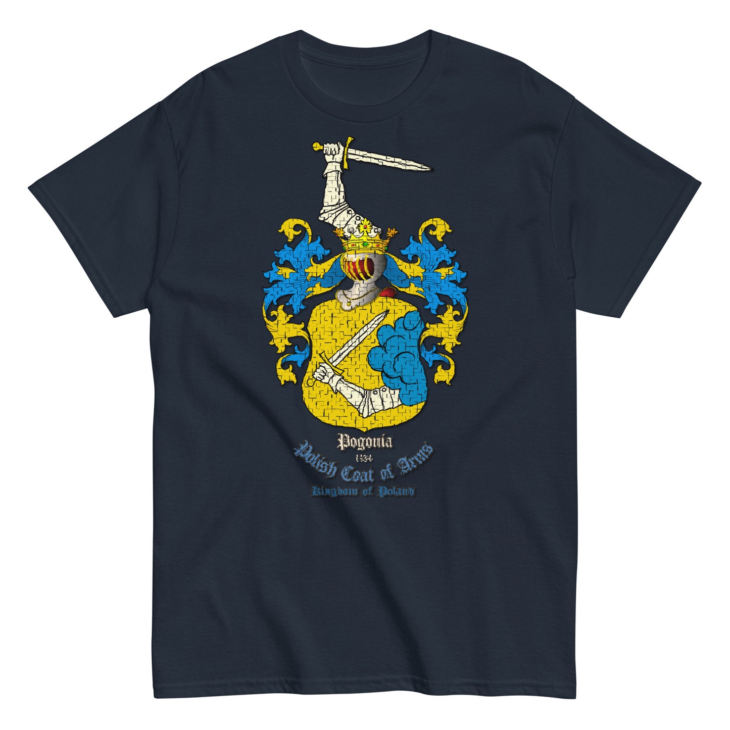 Pogonia Herb Koszulka, Herb Rodowy Koszulka, Pogonia Coat of Arms tee, Comancha Graphics,