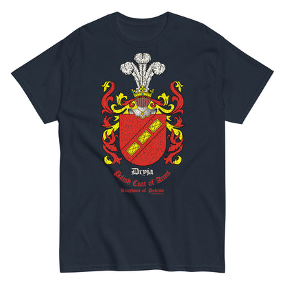 Dryja Herb Koszulka, Herb Rodowy Koszulki, Herby Rodowe Koszulki, Dryja coats of arms t-shirt, Comancha Graphics,