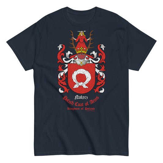 Nalecz Herb Koszulka, Polskie Herby Rodowe Koszulki, Nalecz coats of arms t-shirt, Comancha Graphics,