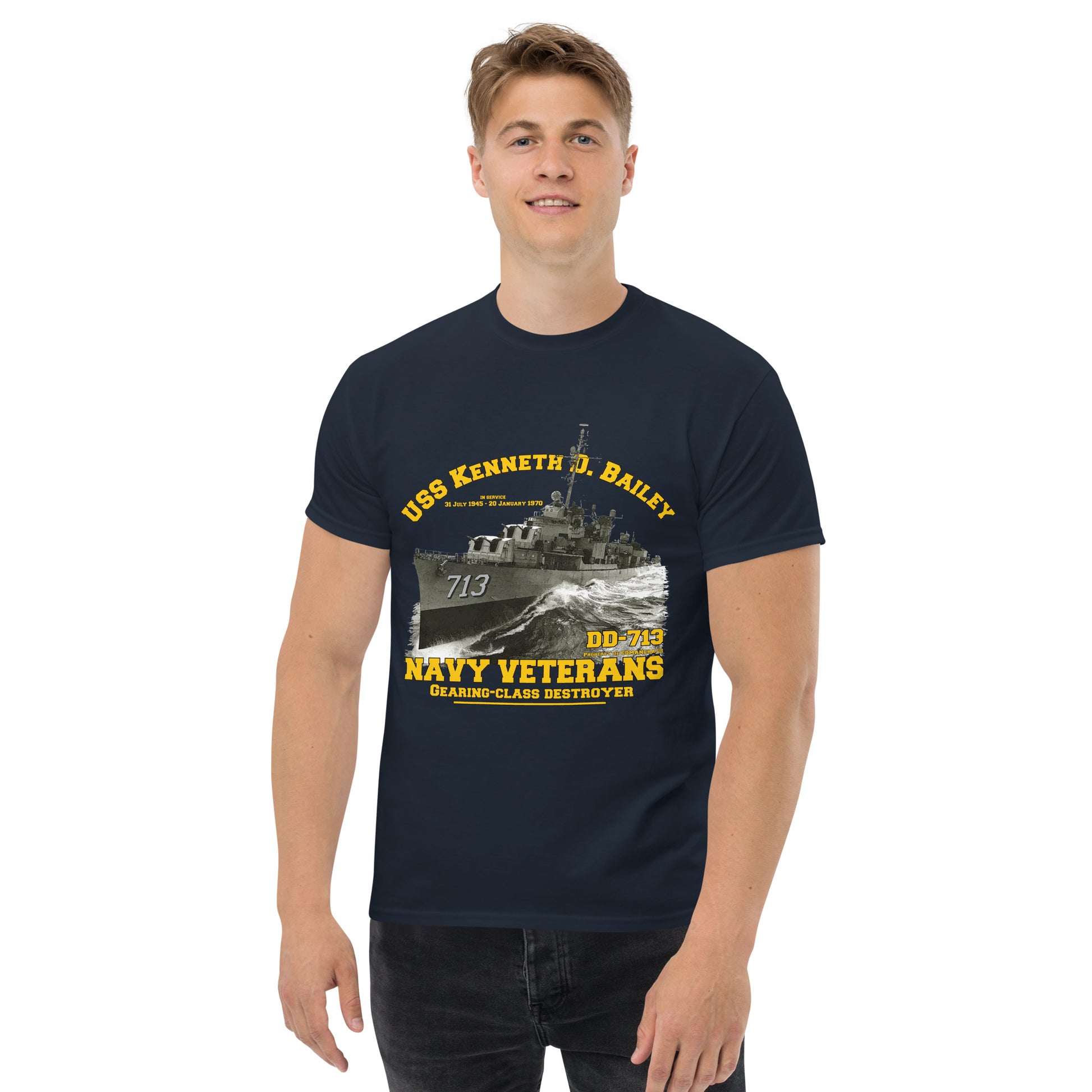 Comancha Graphics,Destroyer veterans tee,us navy veterans tee,us navy t-shirt,