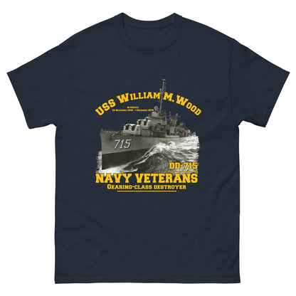 USS William M. Wood DD-715 T-shirt,