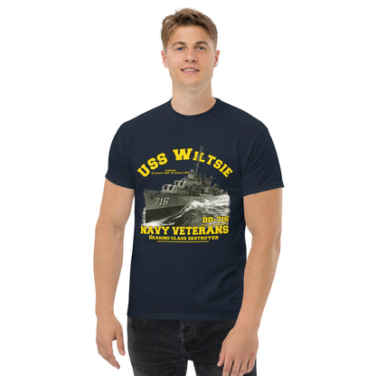 USS Wiltsie DD-716 Destroyer T-shirt, USS Wiltsie tee, Comancha,