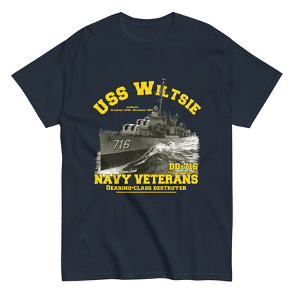 USS Wiltsie DD-716 Destroyer T-shirt