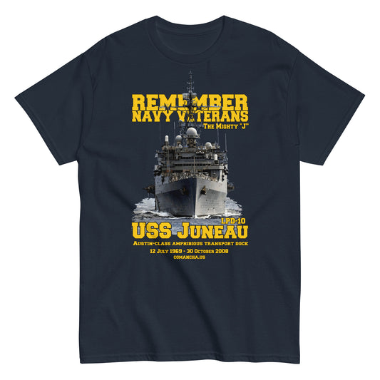 USS JUNEAU LPD-10 T-shirt