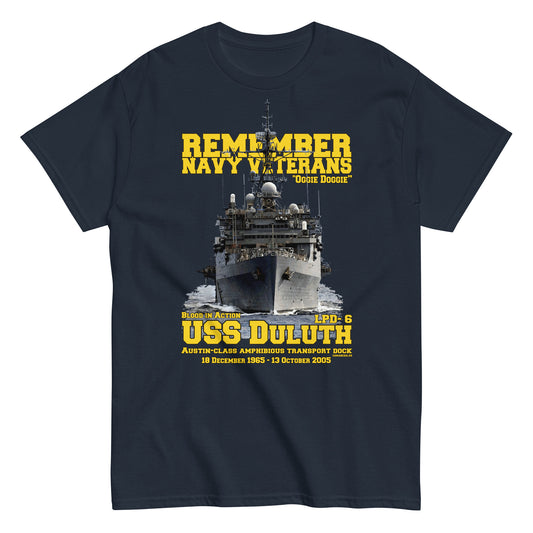 USS DULUTH LPD-6 Veterans T-shirt