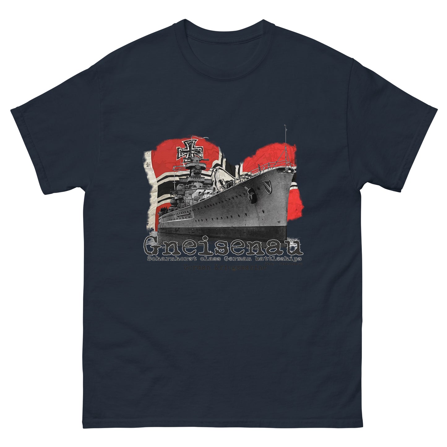 Gneisenau heavy-cruiser T-shirt tee