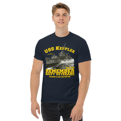 USS Keppler DD-765 Navy destroyer Veterans tee