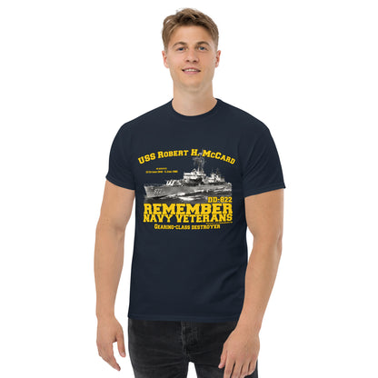 USS Robert H. McCard DD-822 Destroyer tee