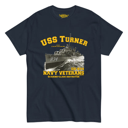 USS Turner DD-834 Destroyer t-shirt,