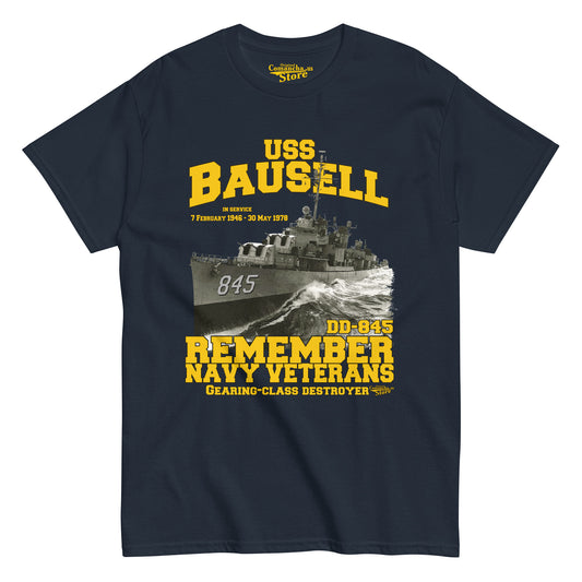 USS Bausell DD-845 Shipmates t-shirt